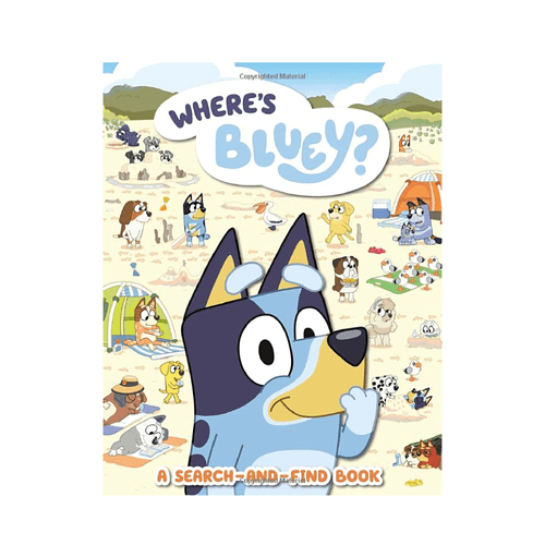 Where's Bluey?: A Search-and-Find Book Tapa blanda