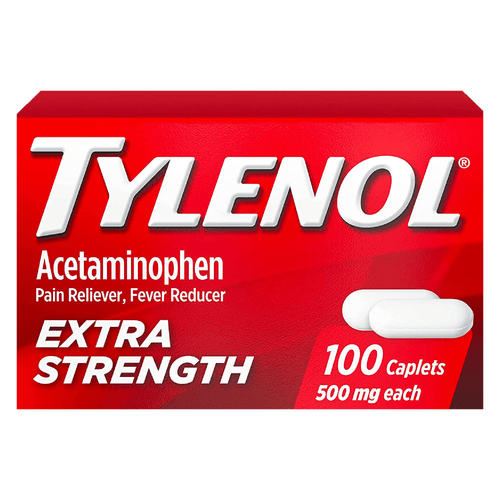 TYLENOL extra fuertes 500 mg - 100 unidades-octubre-2025