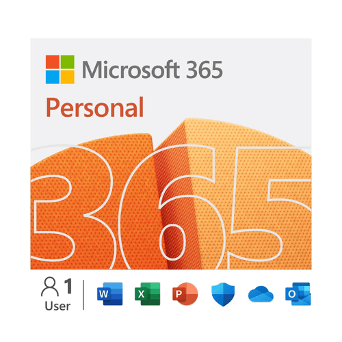 Microsoft 365 Personal Suscripción de 12 meses, 1 persona
