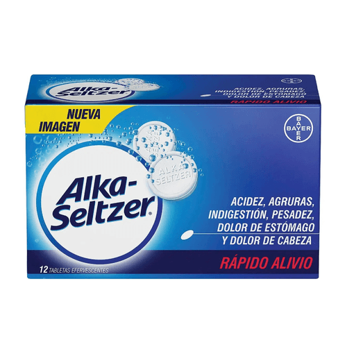 Alka Seltzer Regular - 12 Tabletas