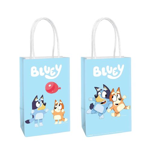 Bolsas de papel Kraft con estampado Bluey